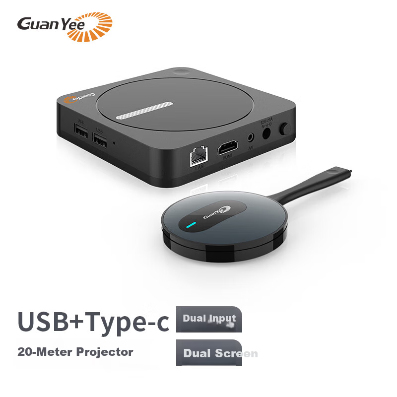 GUANYEE Wireless HDMI Transmitter - 4K ThreeinOne Edition