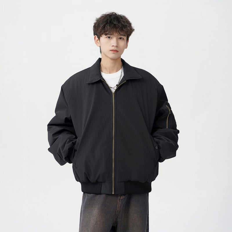 MMOPTOP Flight Jacket - Black 2XL