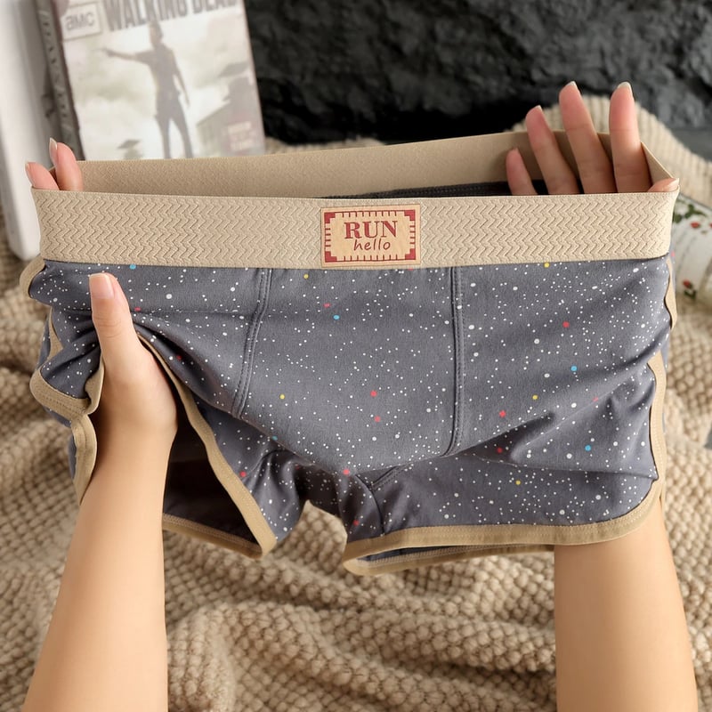 Modal Romantic Starry Sky Men's Boxer Shorts 3-Pack
