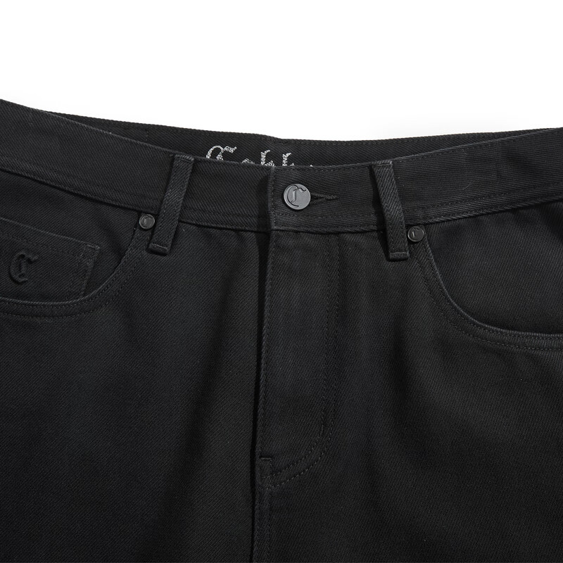 CABBEEN Men's Stretch Dark Denim Jeans