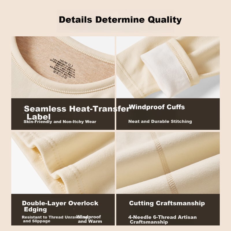 YAYA Goose Down Thermal Underwear Set