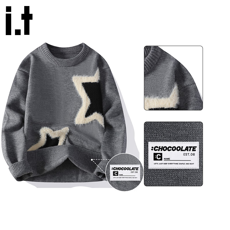 CHOCOOLATE Men's Winter Pullover Sweater