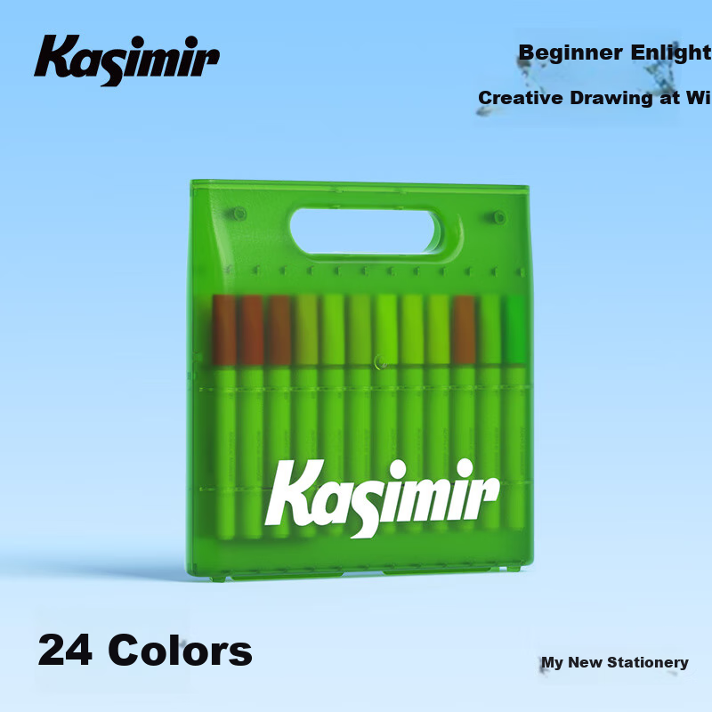 Kasimir Easy-To Acrylic Markers - 24 Colors