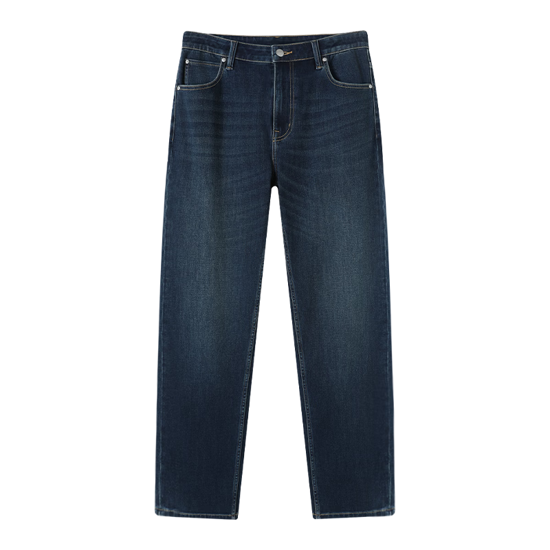 JD Jingzao Men's High Elastic Straight Leg Jeans