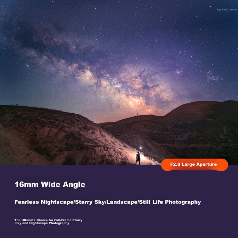 Brightin Star 16mm Wide-Angle Landscape Lens