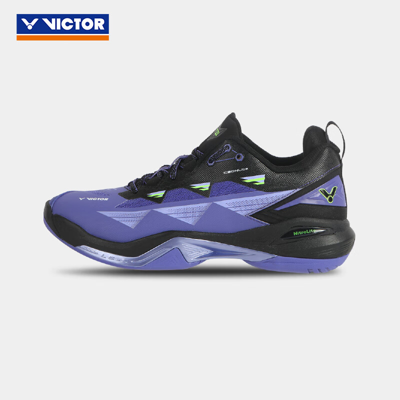 VICTOR Badminton Shoes - Purple/Black