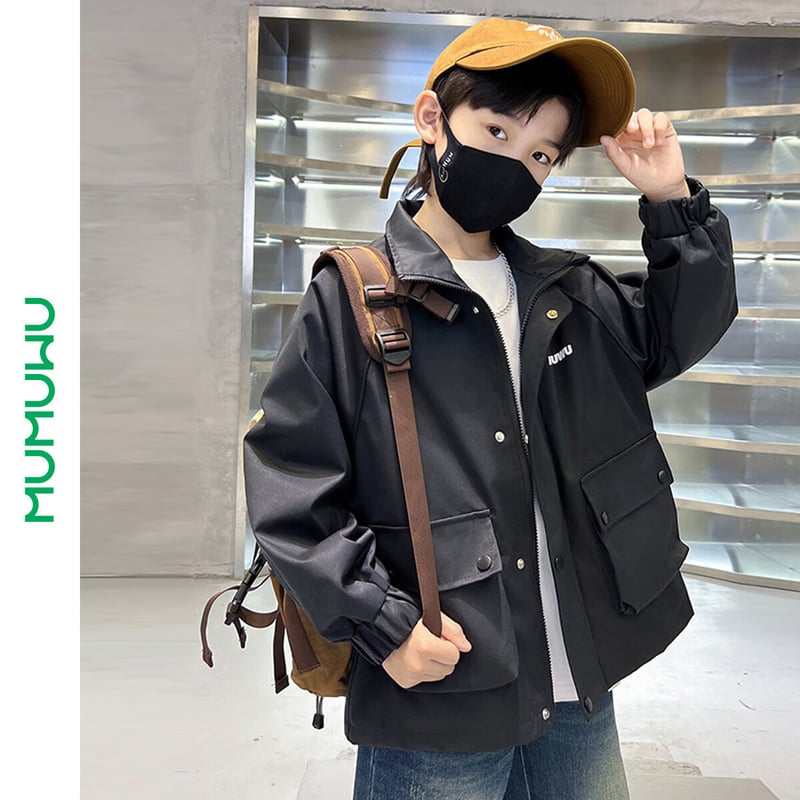 Mumuwu Boys' Trench Coat Autumn 2025