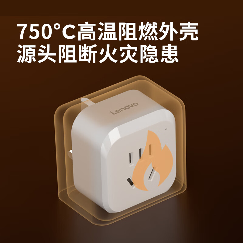 Lenovo Universal Travel Adapter - 5-Port Global Socket Converter