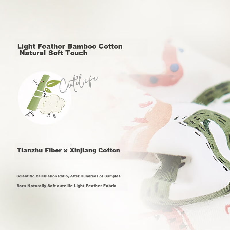 Cutelife Baby Bamboo Cotton Sleeping Bag