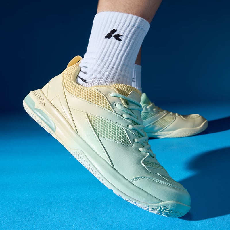 KAWASAKI Unisex Badminton Shoes - Non-Slip Shock Absorption