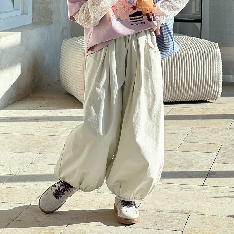 Tutuxiaoxiang Girls' Pure Cotton Lantern Pants