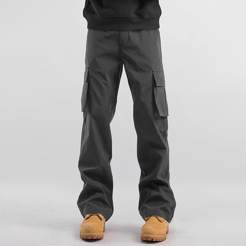Homlean Men's American-Style Cargo Pants