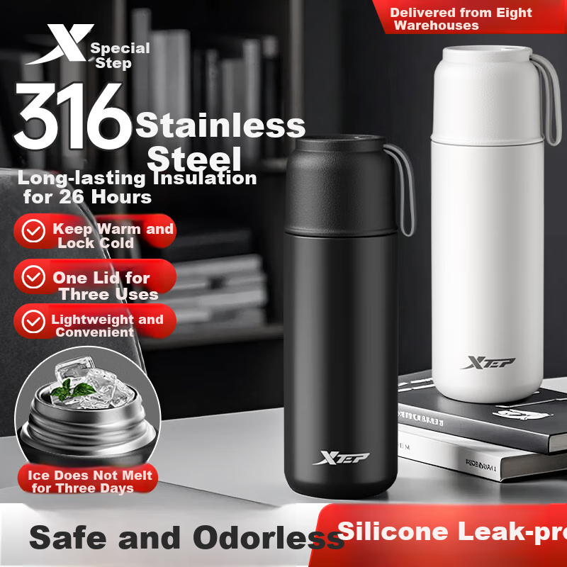 XTEP Insulated Water Bottle - 316 Stainless Steel
