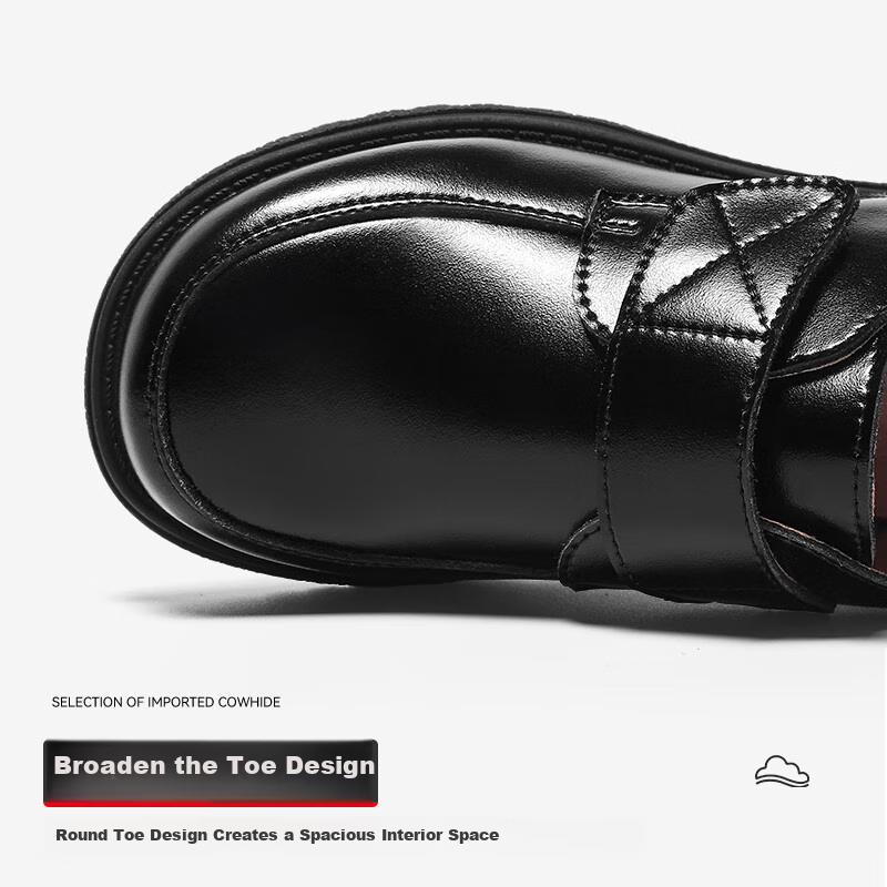 Aokang Boys' Leather Sneakers, Spring 2025
