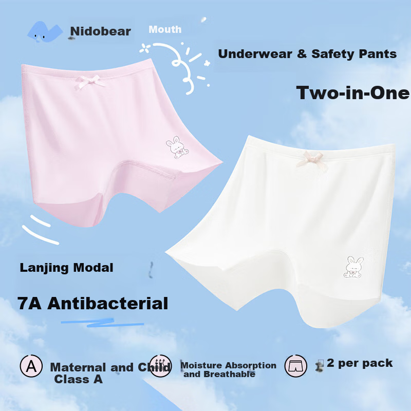 Niduoxiong Kids Safety Shorts