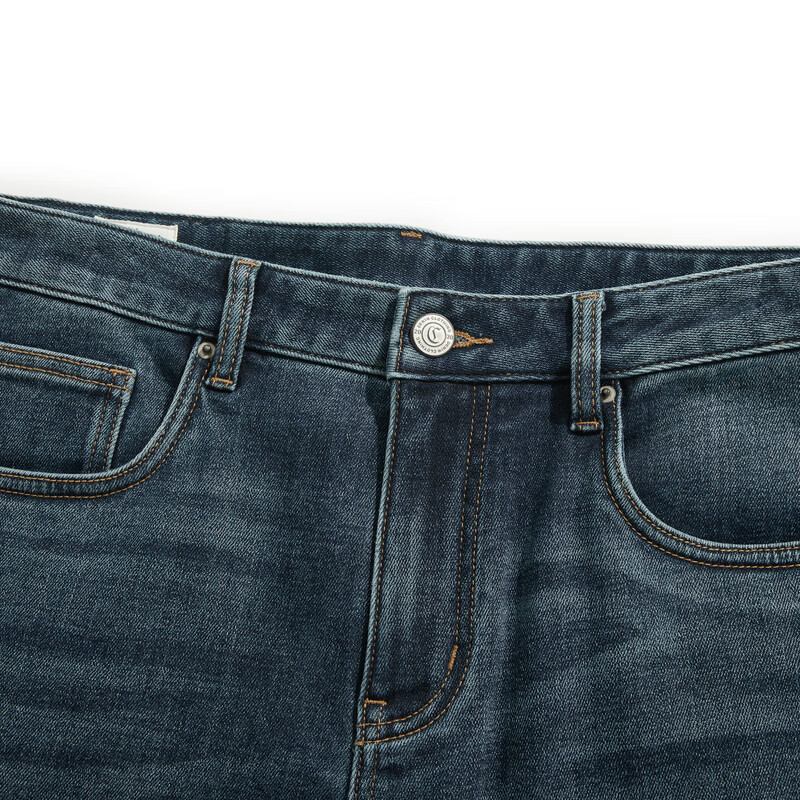 CABBEEN Men's Distressed Stretch Winter Jeans