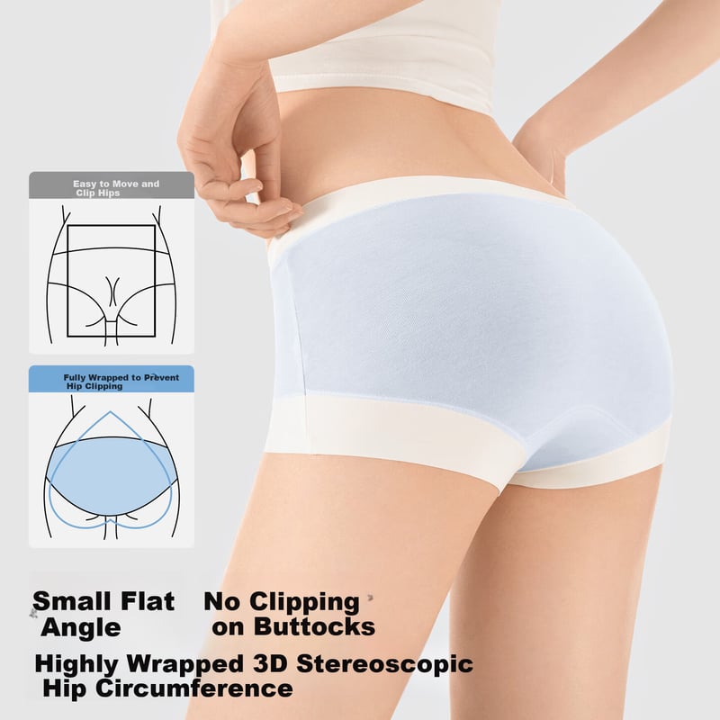 SecretWorld High-Waisted Cotton Underwear