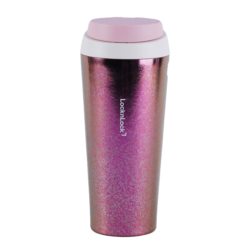 LOCK&LOCK Pure Titanium Coffee Cup - Pink