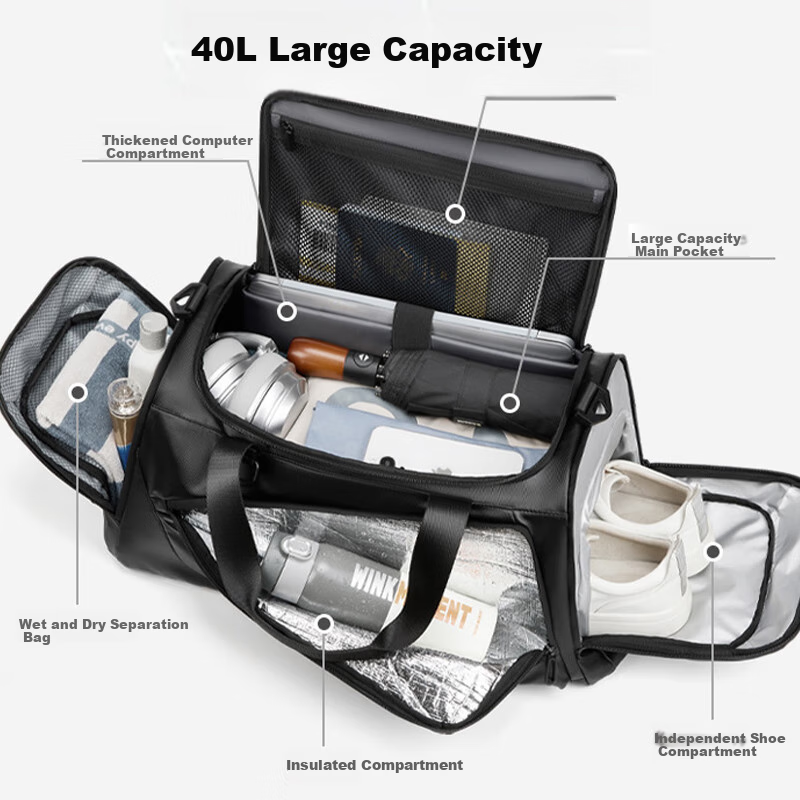 VICTORIATOURIST Multifunctional Travel Bag for Men