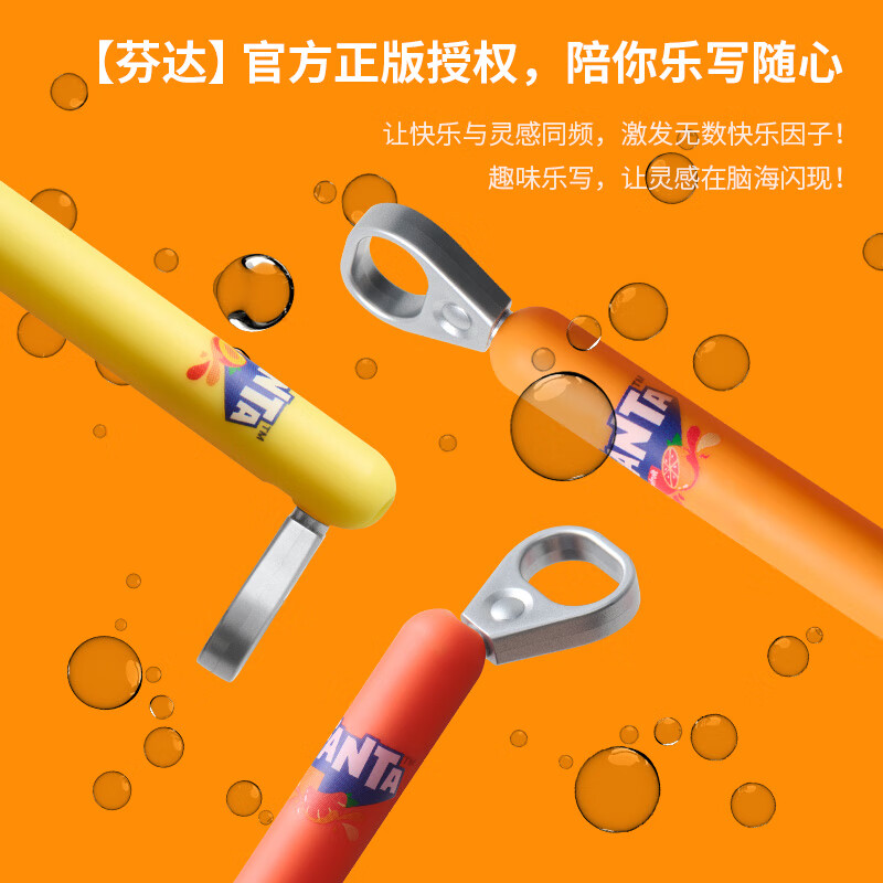 KACO Fanta Grapefruit Gel Pen 0.5mm Retractable
