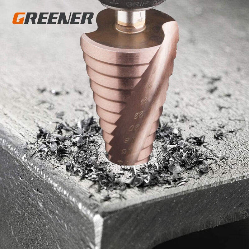 GREENER Cobalt Spiral Drill Bit Set