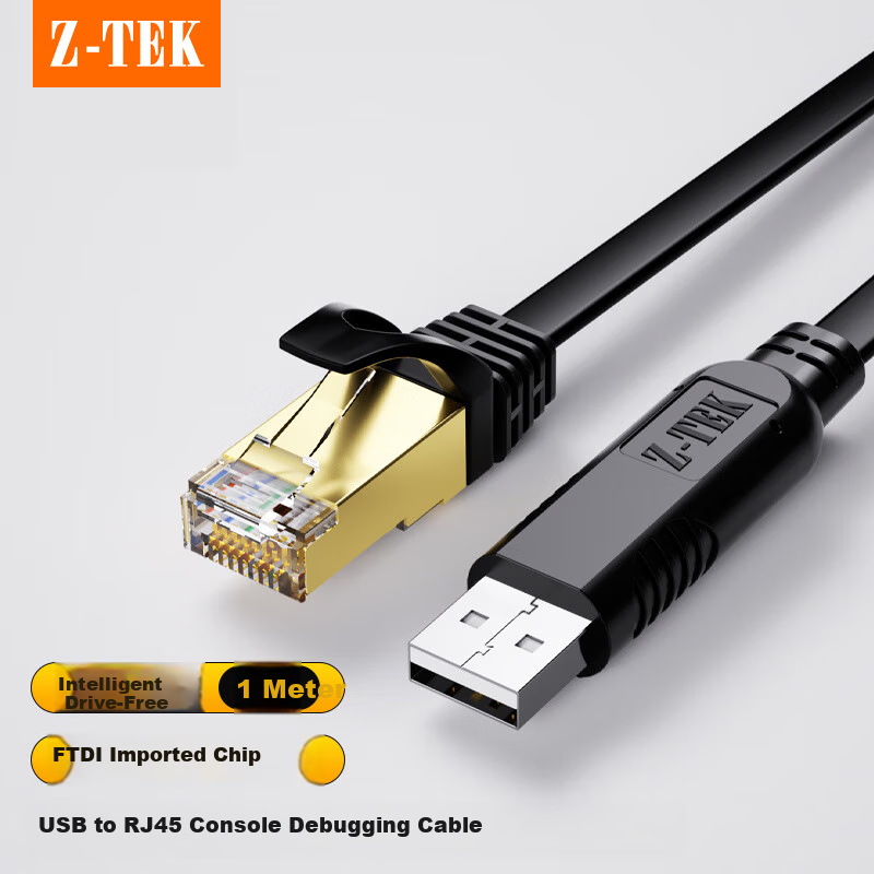 Z-TEK Console Debug Cable - USB to RJ45 (3m)