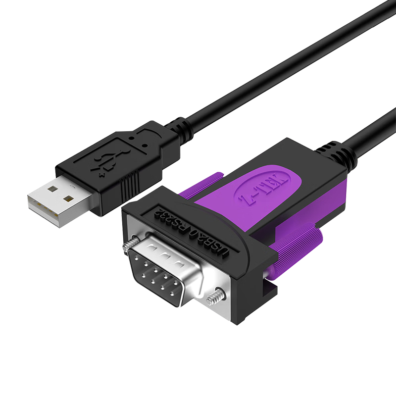 Z-TEK USB to RS232 Converter Cable [Lite Chip]
