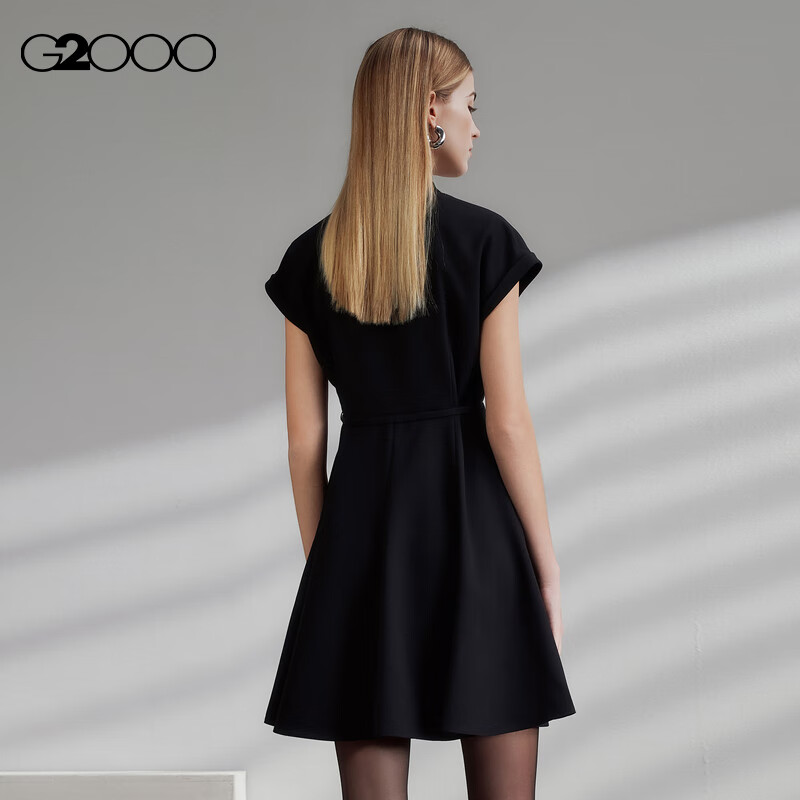 G2000 Elega Dress - Black, Spring/Summer Style