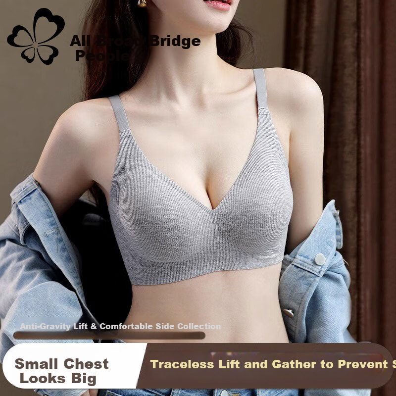 Dushiliren Seamless Push-Up Bra for Small Breasts