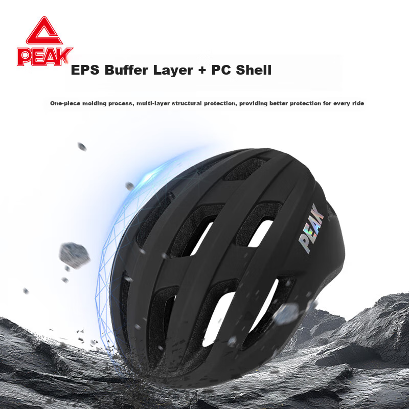PEAK Bicycle Helmet - Durable Cycling Headgear