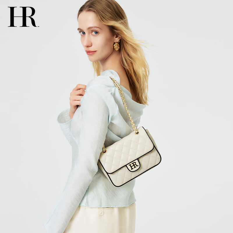 HR Women's Diamond Chain Shoulder Bag