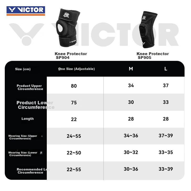 VICTOR Knee Brace for Badminton And Running