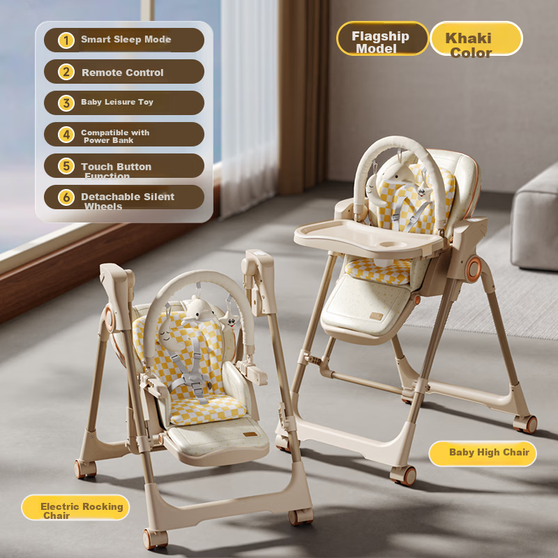 BeBeMorning Electric Rocking High Chair