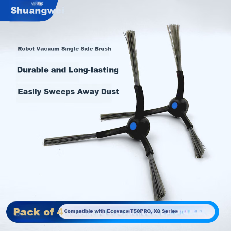 Shuangwei Replacement Side Brush for Ecovacs T50PRO/X8 Series