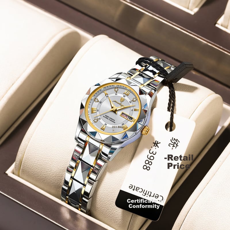 GEORGCOUNT Women's Swiss Luxury Watch