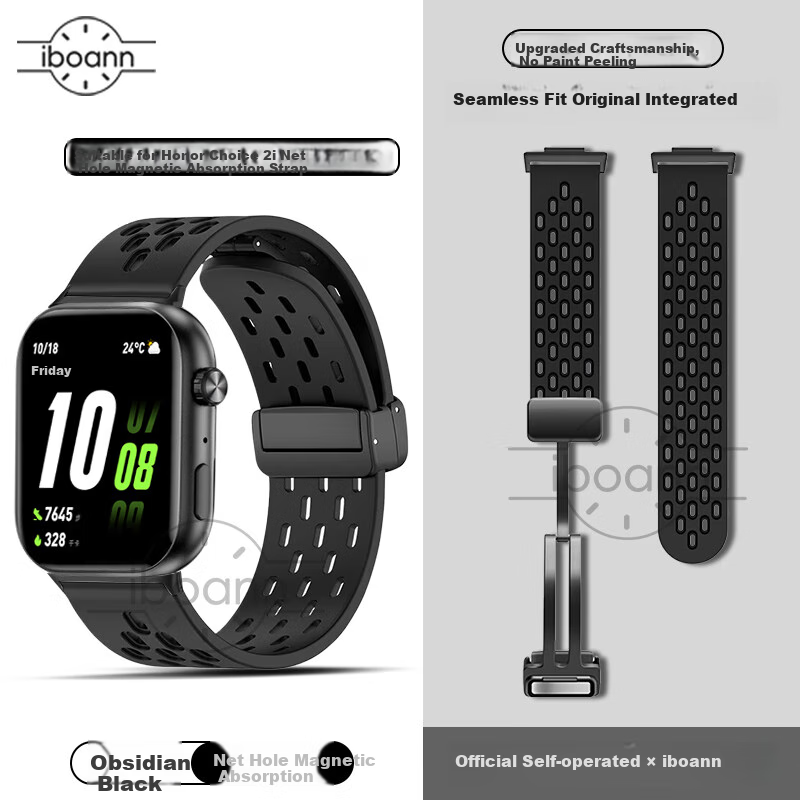 Iboann Magnetic Buckle Strap for Honor Watch 2i