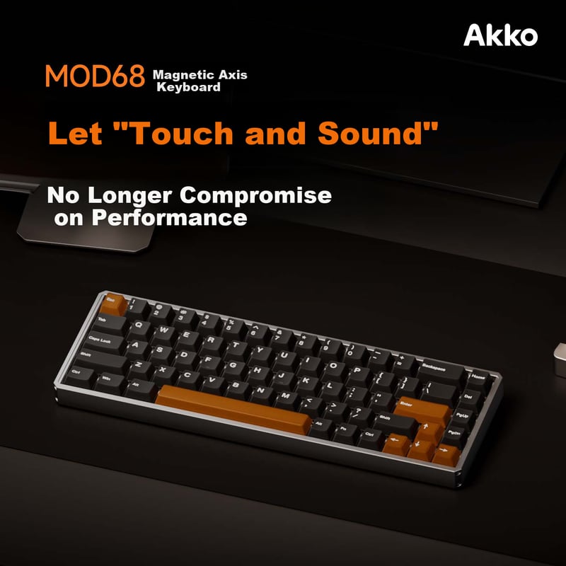 AKKO MOD68 Aluminum RT Gaming Keyboard with Delta Magnetic Switches