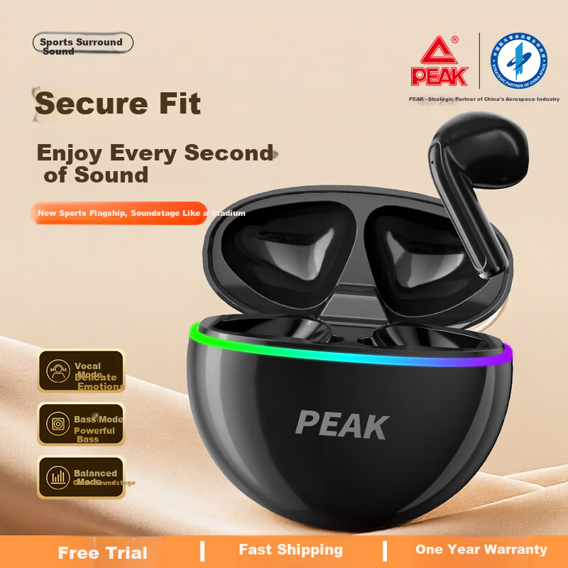 PEAK Bluetooth Bone Conduction Headphones