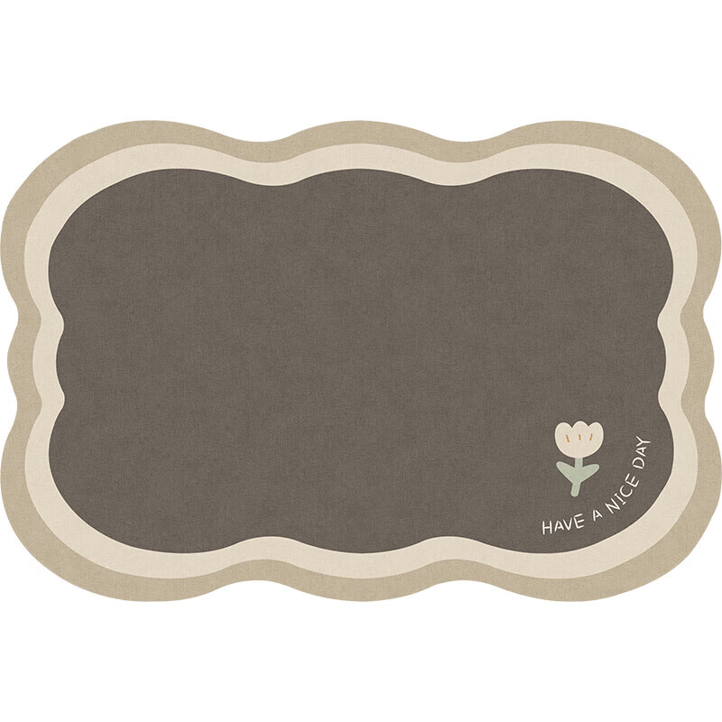 Budisi Absorbent Non-Slip Bathroom Mat