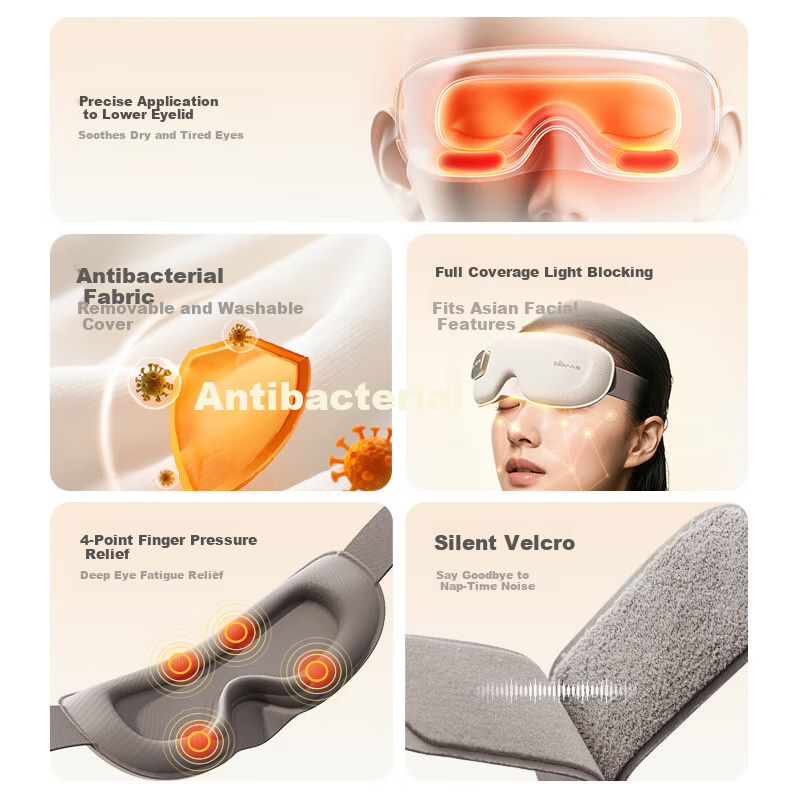 Bear Eye Massager - Smart Heating Eye Mask