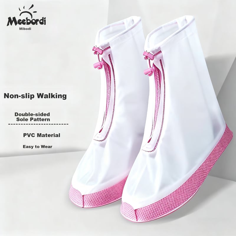 Meebordi Waterproof Rain Shoe Covers