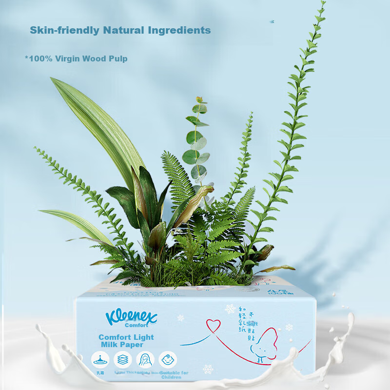 Kleenex Facial Tissues - 4-Ply Baby Soft