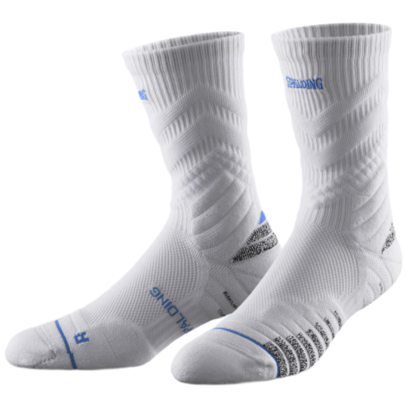 SPALDING Rookie Pro Men's Basketball Socks - Anti-Slip Long Tube