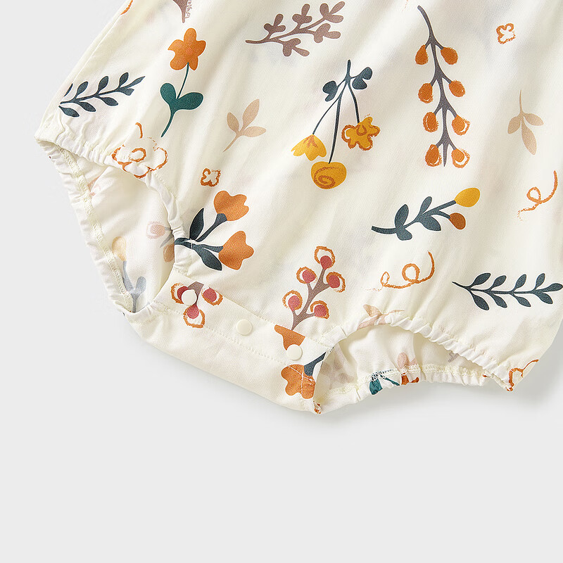TONGTAI Baby Romper - Chinese-Style Summer Onesie for Girls