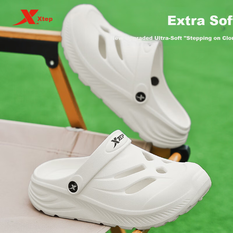 XTEP Men's Beach Sandals A031 Summer Sports Slippers