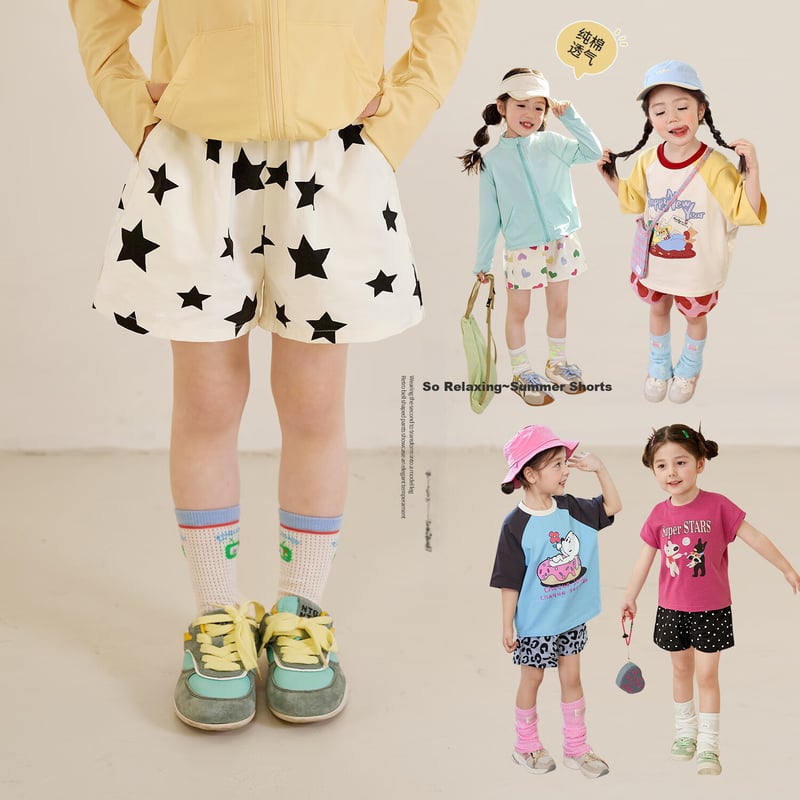 LUSON Girls' Baby Shorts
