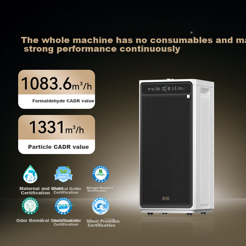 IAM Air Purifier - Clean Air for Home & Medical Use