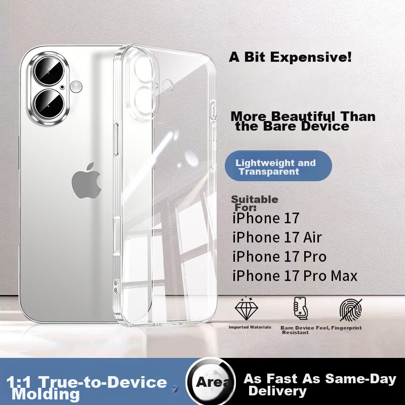 GURRS iPhone 17 Shockproof Transparent Case