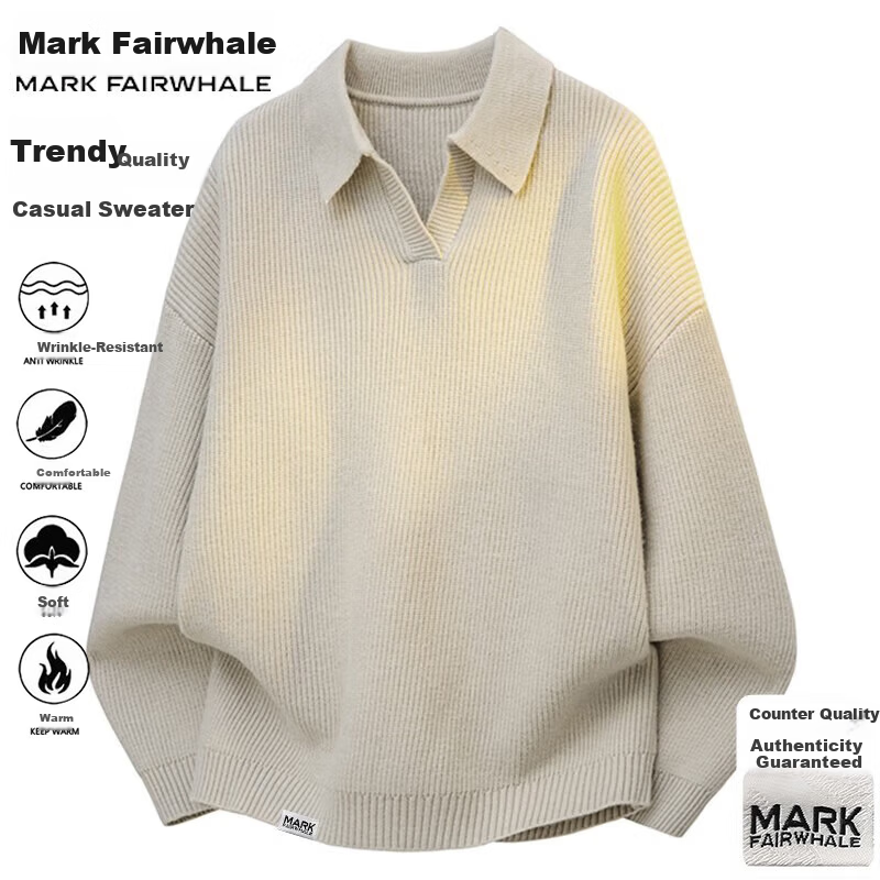 Mark Fairwhale Men's Autumn Winter Sweater