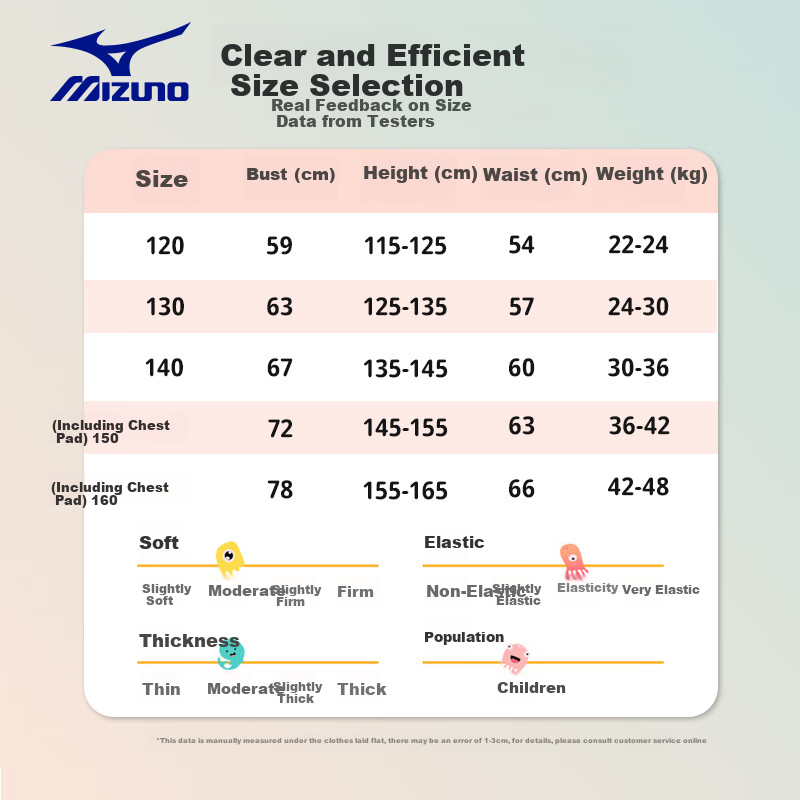 MIZUNO Kids Swimsuit - Triangle Two-Way Skirt
